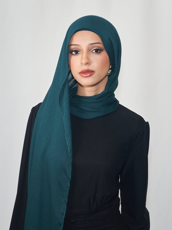Premium Modal Set with Matching Bamboo Undercap - Forest Green